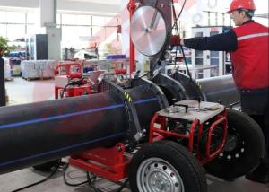 Buy cheap Field IPS Hydraulic Butt Welder 16'' , Pipe Fusion Welding Machine With Crane from wholesalers