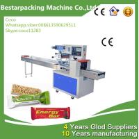 Buy cheap Horizontal pillow flow pack granola bar packing machine from product