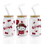 Valentine'S Day Uv Dtf Cup Wraps Transfers Ready To Transfer Cup Wrap Printing