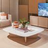 Buy cheap Rectangle Customized Coffee Table 1000mm Marble Luxury Couchtisch from wholesalers