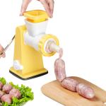 Kitchen Manual Hand Operated Small Multifunctional Plastic Mince Meat Machine