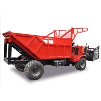 Buy cheap Agricultural Mini Off Road Dump Truck 95HP 4WD Heavy Duty Articulated Chassis product