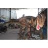 Buy cheap Lifelike Head Swing Hand Carved Animatronic Dinosaur Display Business Park from wholesalers