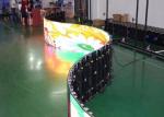 Outdoor Hd Curved Led Screen Super Slim 4.81mm For Shopping Center