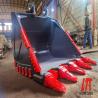 Buy cheap Komatsu 35 Ton Heavy Duty Excavator Bucket 1.5m3 Capacity from wholesalers