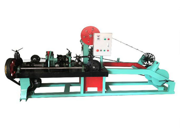 Auto Reverse Twisted Barbed Wire Fence Making Machine Pvc Coated Stable Operation