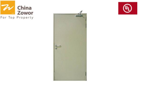 Buy cheap Grey Color Double Leaf RH Steel Fire Rated Access Door /90 min Fire Rating/ 55mm Thick from wholesalers