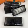 Buy cheap Genuine Crocodile Belly Skin Businessmen Bifold Clutch Purse Wallet Authentic Alligator Leather Male Long Card Holders from wholesalers