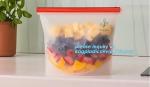 Seal Reusable PEVA Storage Bags ideal For Food Snacks, Lunch Sandwiches, Makeup,