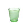 Buy cheap 92mm Dense Bubble Green Colored Glass Candle Holder Hand Pressed from wholesalers