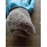 Buy cheap Oilproof Thermal Latex Coated Gloves Blue Reinforced Insulated Acrylic Brushed Lined from wholesalers