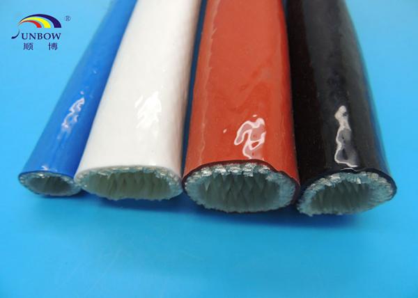 Buy cheap Fiberglass Fireproof Sleeve for Steel Plants , Flexible Fire Resistant Sleeves from wholesalers