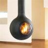 Buy cheap Customized Indoor Wood Burning Stove Decorative Hanging Suspended Fireplace from wholesalers