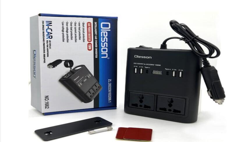 Car 12V 24V To 220V Power Inverter Car Accessories 2023 Latest Accessories Power Car Inverter Solar Tracking Kit