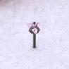 Buy cheap USA Popular Fashion Cubic Zircon Prong Set Labret Piercing Studs from wholesalers