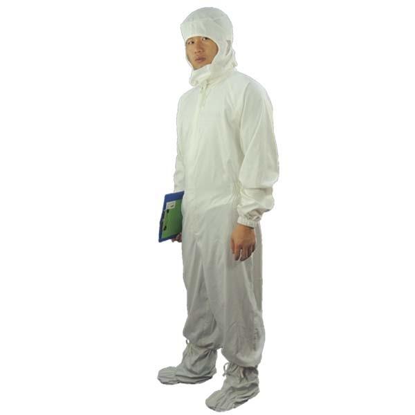 Buy cheap Dust Proof 100D 98% Cotton Antistatic Coveralls ESD Smock from wholesalers