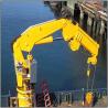 Buy cheap Knuckle Hydraulic Ship Pedestal Marine Deck Crane Price Marine Ship Crane from wholesalers
