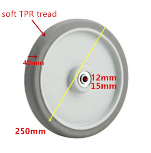 Buy cheap 8 Inch Restaurant Hotel Ice Storage Trolley Wheels from wholesalers