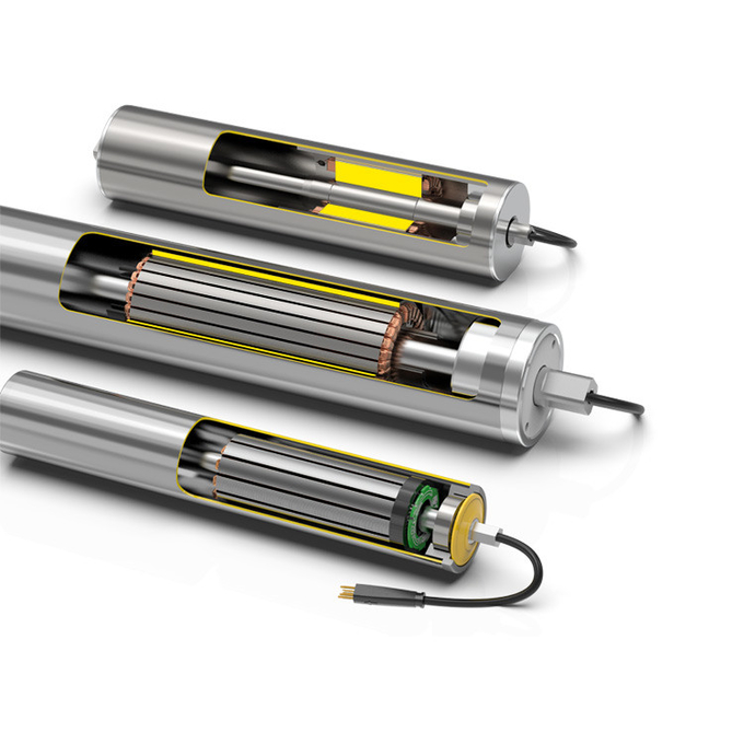 High Precision Lower Noise Direct Drive Drum Motor With Servo Controller For Rapid Sorting