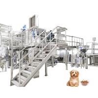 Buy cheap SUS304 Full Automatic Pet Food Meat Processing Machine CIP Cleaning product