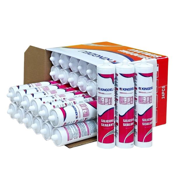 Buy cheap Acetic Clear Weatherproof Silicone Sealant For Aluminum Multifunctional from wholesalers