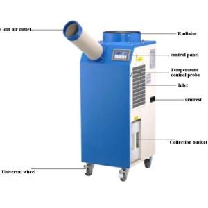 Buy cheap Single Duct Spot Air Cooler 3.5KW Manual Function Against Walls On 3 Sides from wholesalers