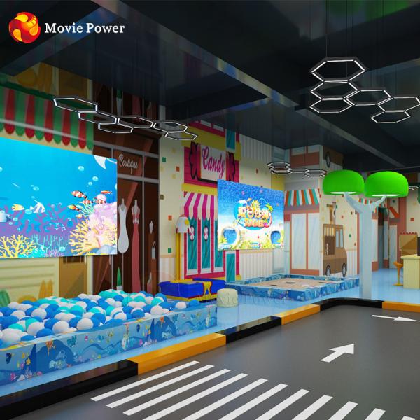 Buy cheap Amusement VR Theme Park Interactive Cinema Arcade Machines Virtual Reality Simulator from wholesalers