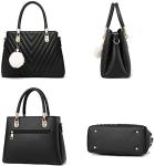 Leather Fashion Pu Womens Luxury Handbag Top Handle Satchel