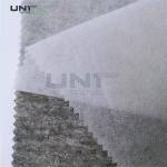 Non Woven Fusible Interlining Fabric Double Dot Coating For Men / Women'S Wear