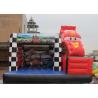 Buy cheap Inflatable Amazing Commercial Grade Bounce Houses With Racing Car Decoration from wholesalers