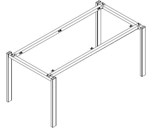 Buy cheap meeting table metal frame ,#209 from wholesalers