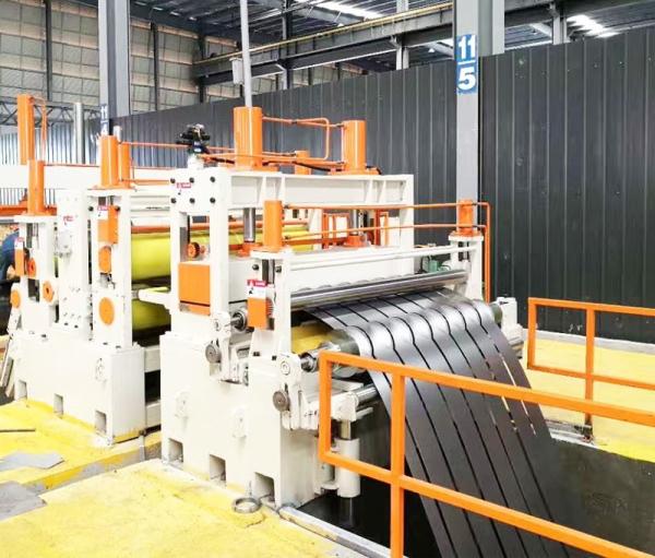 Buy cheap Hydraulic 15kw 3x1350mm Steel Coil Slitting Machine With Recoiler from wholesalers