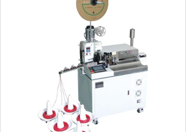 Buy cheap Fully Automatic 2.0T Wire Cutting Stripping And Crimping Machine Horizontal from wholesalers