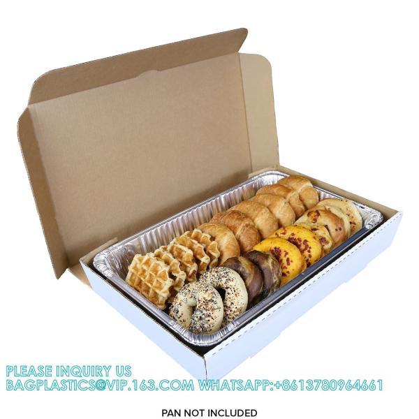 Buy cheap Full Pan White Corrugated Catering Box, Food Case, Food Box, Corrugated Cardboard Box For Packing, Moving And Storage from wholesalers