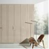 Buy cheap E1 Sliding Door Wardrobes Dark Walnut Walk In Closet Cabinet Design from wholesalers