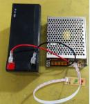 12v 3a 5a power supply with back up battery automatic battery charger for access