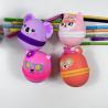 Buy cheap Cartoon Round Silicone Pencil Box Pencil Case Pencil Pouch For Kids Makeup Bag Storage Organization School Birthday Gift from wholesalers