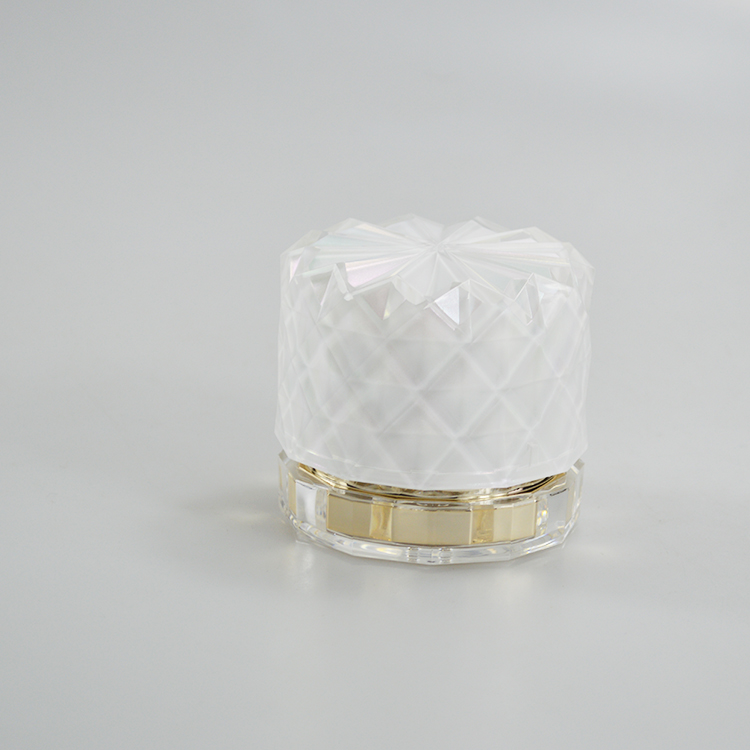 OEM/ODM 50g Cream Jar Acrylic Skin Care Container Cosmetic Jar Plastic Containers