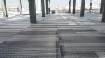 Abrasion Resistance Silver stainless steel grating with Anti Slip Surface