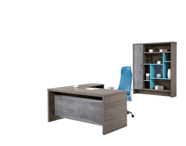 Buy cheap Two - Side Melamine Chipboard Executive Office Table Furniture For Deputy Directors / CEO from wholesalers