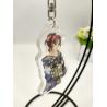 Buy cheap String Attached Printed Acrylic Keychain Cartoon Character from wholesalers