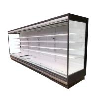 Buy cheap R22 Upright Open Front Chiller Milk Juice Display Refrigerator product