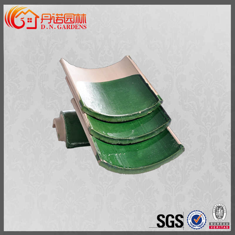 Handmade Chinese Glazed Roof Tiles Ceramic Malaysia Temple Asian
