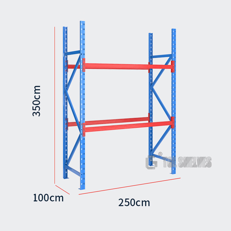 TGL Adjustable Pallet Racking , Warehouse Storage Shelving Systems 500-4000kg Capacity