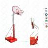Buy cheap Red Basketball Hoop Mini Basketball Goal Movable Basketball Post For Kids Hot Sales from wholesalers