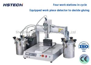 Wholesale 90 Degree Four-Station Round Glue Dispensing Machine LED Bulb Glue Dispenser from china suppliers