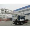 Buy cheap White BZT300 Pile Drilling Machine / Tralier Mounted Drilling Rig 300m Depth Commins Diesel 97KW from wholesalers