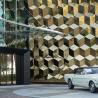 Buy cheap 304 316 201 mirror polished silver gold champagne colored water mirror stainless steel rippled sheet for canopy from wholesalers