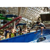 Buy cheap Fiberglass Material Water Wave Pool , Typhoon Lagoon Wave Pool For Surfing product