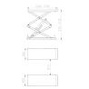 Buy cheap 3.5T Automotive Scissor Lift Small scissor lift for auto repair from wholesalers